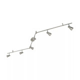 Satin Nickel 3 Arm 6 LED Ceiling Light Fixture Fitting