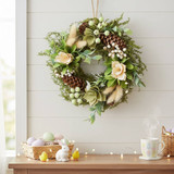 Artificial Festive Door Wreath 25cm Wall Decoration Artificial Festive Door Wreath 25cm Wall Decoration