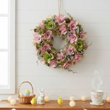 Large Artificial Festive Door Wreath 34cm Wall Decoration Large Artificial Festive Door Wreath 34cm Wall Decoration