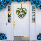 Rustic Rattan Heart Wreath Wall Décor Rustic Rattan Heart Wreath Wall Décor