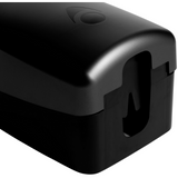 Large Wall Mounted Black Paper Towel Tissue Centrepull Dispenser Holder