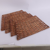 4 Pcs Christmas Tree Skirt Rope Square Stand Base