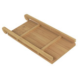 Christmas Bamboo Wood Sledge Serving Tray