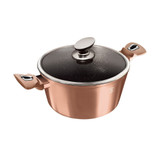 Berlinger Haus 10 Pc Rose Gold Aluminium Cookware Set