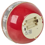 Illuminated LED Snowball Santa Christmas Winter Scene