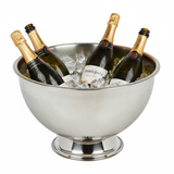 30cm Classic Stainless Steel Footed Champagne Bucket