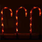 LED Candy Cane Christmas Pathway Lights