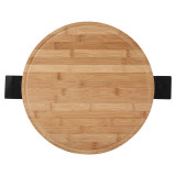 Bamboo Lazy Susan Rotating Serving Platter 40cm