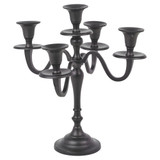5 Arm Metal Candle Holder Candelabra