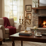 5 Arm Metal Candle Holder Candelabra