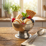 Stainless Steel Ice Cream Dessert Cups 170ml