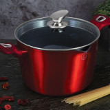 Berlinger Haus 10 Pc Burgundy Aluminium Cookware Set