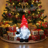 Light Up Christmas Gnome 39cm