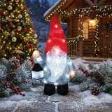 Light Up Christmas Gnome 39cm