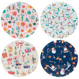 Christmas Dinner Charger Plates Placemats Dining Table Setting Party Decor 33cm