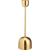 Metal Bell Taper Candle Holder 36cm