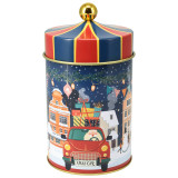 Set of 2 Christmas Metal Storage Tins