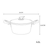 Berlinger Haus 10 Pc Aquamarine Aluminium Cookware Set