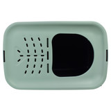 Large Plastic Cat Litter Bucket with Vented Lid