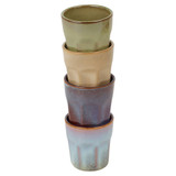 4/8 Pcs 90ml Porcelain Espresso Coffee Mugs Set