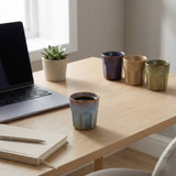 4/8 Pcs 90ml Porcelain Espresso Coffee Mugs Set