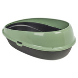 Oval Cat Litter Tray Box with Rim