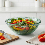 Large Glass Fruit Bowl 29cm