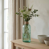 Recycled Glass Bottle Vase