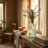 Recycled Glass Bottle Vase