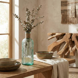 Recycled Glass Bottle Vase