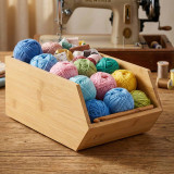 Wooden Cosmetic Organiser Makeup Storage Box
