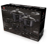 Berlinger Haus 10 Pc Black Carbon Pro Aluminium Cookware Set