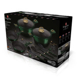 Berlinger Haus 10 Pc Emerald Aluminium Cookware Set