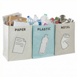 3 Recycling Waste Sorter Bags