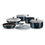 Berlinger Haus 12Pc Aquamarine Cookware Set