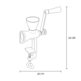 Blaumann Cast Iron Poppy Seed Grinder Mill Table Clamp