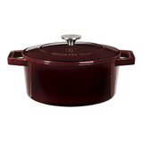 Berlinger Haus 20 cm Burgundy Round Cast Iron Casserole Pot