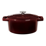 Berlinger Haus 20 cm Burgundy Round Cast Iron Casserole Pot