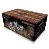 Blauman Gourmet 17 Pc Stainless Steel Cookware Set