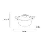 Blauman 13Pc Stainless Steel Cookware Set With Chip Basket