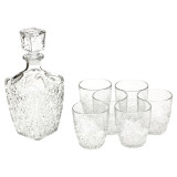 Bormioli Rocco 7 Piece Whiskey Tumblers Glass Set