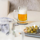 510ml Stern Tankard Glass Beer Mugs