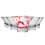 Bormioli Rocco 37.5cl Ice Cream Sundae Dessert Glasses Set