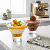 375ml Footed Sundae Dessert Bowls Ice Cream Glasses