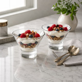 375ml Footed Sundae Dessert Bowls Ice Cream Glasses