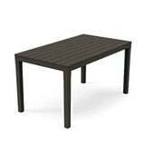 Plastic Dining Garden Table with 4 Benches