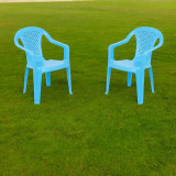 Blue Plastic Children's Chair