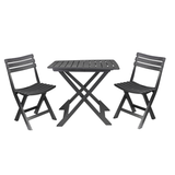 Plastic Garden Table with Chairs