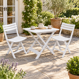 Plastic Garden Table with Chairs