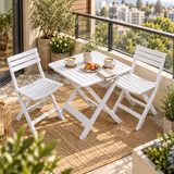 Plastic Garden Table with Chairs